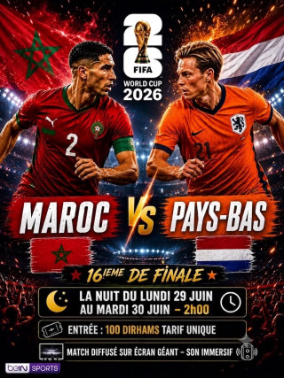 MAROC VS PAYS-BAS