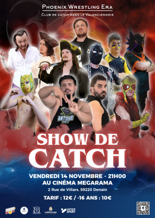 PHOENIX WRESTLING ERA - SHOW DE CATCH