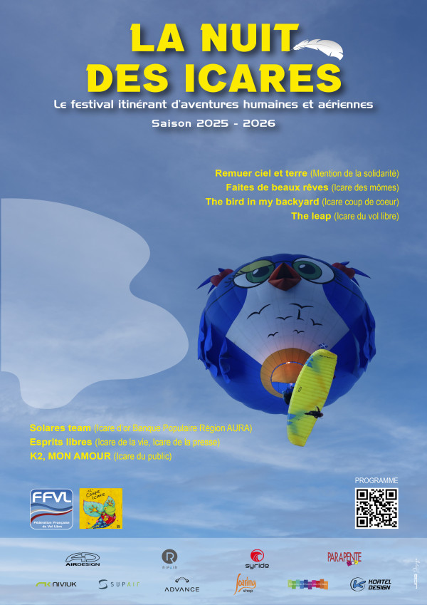 Affiche LA NUIT DES ICARES