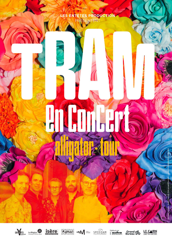 Affiche TRAM DES BALKANS ALLIGATOR