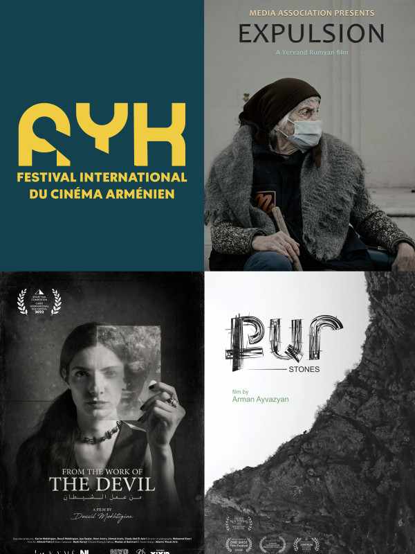 Affiche : AYK - FESTIVAL INTERNATIONAL DU CINEMA  ARMENIEN : COURT-METRAGES