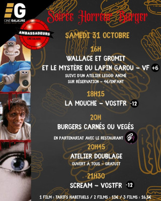 SOIRÉE HORREUR BURGER - 3 FILMS