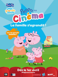 Affiche du film Peppa Au Cinéma : La Famille S'agrandit !