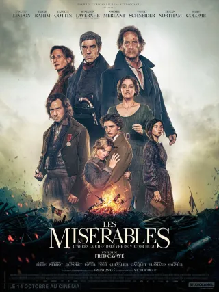 Affiche de Les Misérables, au cinéma L’Arlequin de Nyons.