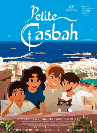 Affiche de Petite Casbah, au cinéma L’Arlequin de Nyons.