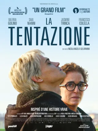 Affiche de La Tentazione, au cinéma L’Arlequin de Nyons.