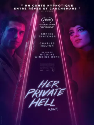 Affiche du film Her Private Hell, programmé au cinéma L’Arlequin à Nyons.