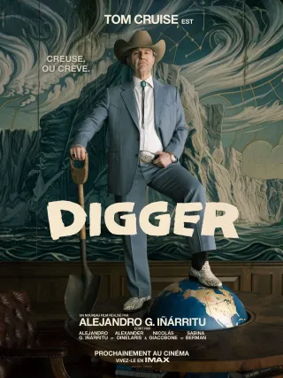 Affiche du film Digger, programmé au cinéma L’Arlequin à Nyons.