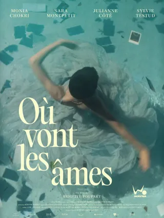 Affiche du film Où vont les âmes, programmé au cinéma L’Arlequin à Nyons.