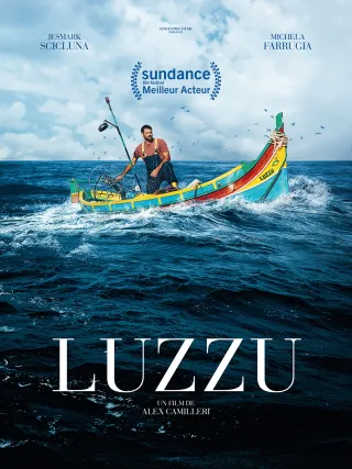 Affiche du film Luzzu, programmé au cinéma L’Arlequin à Nyons.