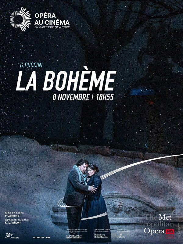 Affiche La Bohème (Metropolitan Opera)