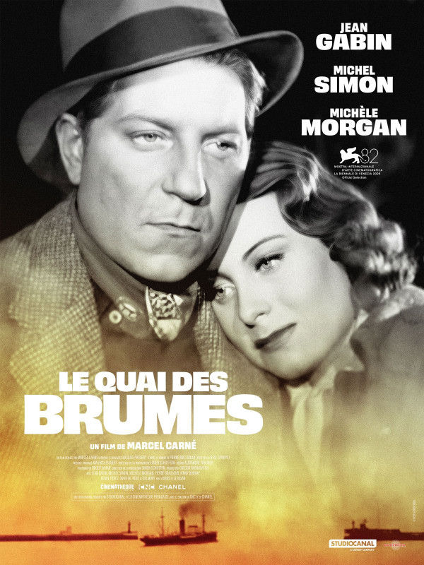 Affiche Le Quai des brumes