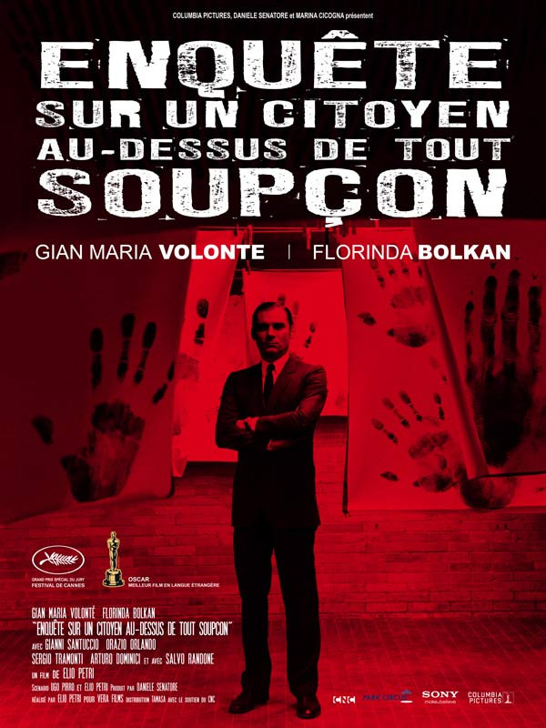Affiche Enquête sur un citoyen au-dessus de tout soupçon
