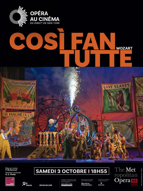 Affiche de Così fan tutte (Metropolitan Opera)