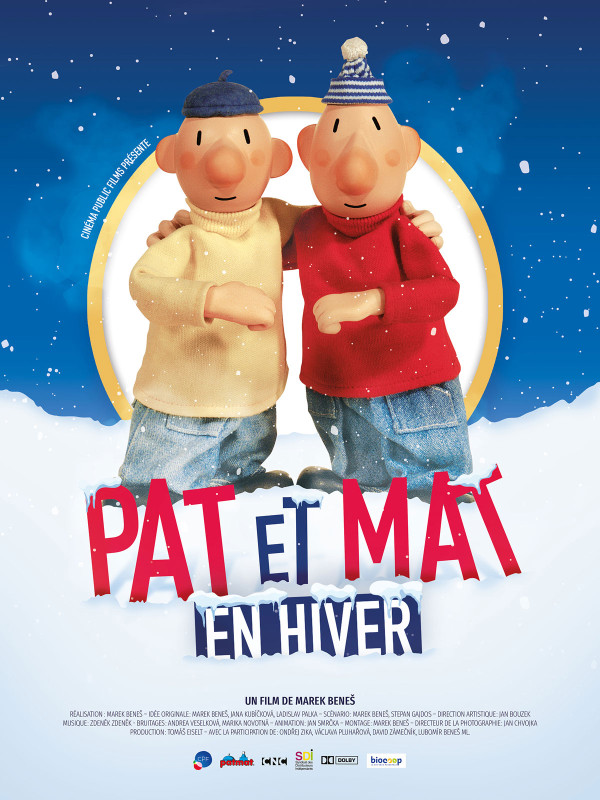 Affiche Pat et Mat en hiver