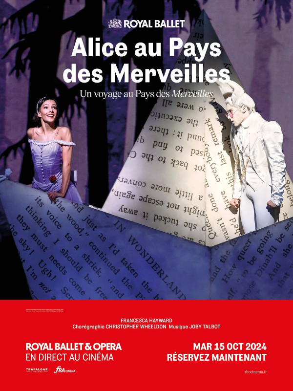 Affiche de Alice au Pays des Merveilles (The Royal Ballet)