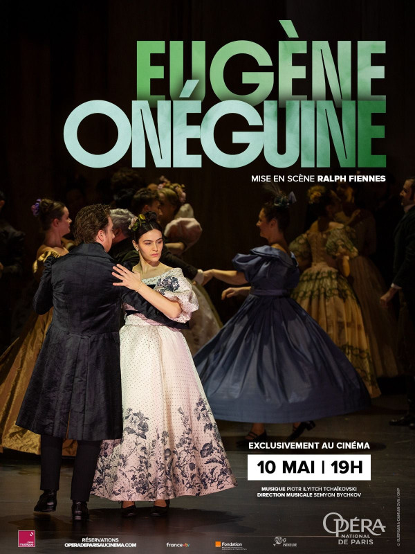 Affiche de Eugène Onéguine (Opéra de Paris)