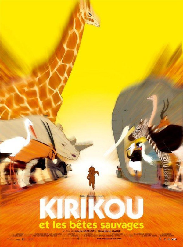 Affiche de Kirikou et les bêtes sauvages