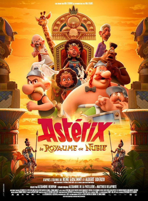 Affiche de Astérix : Le Royaume de Nubie