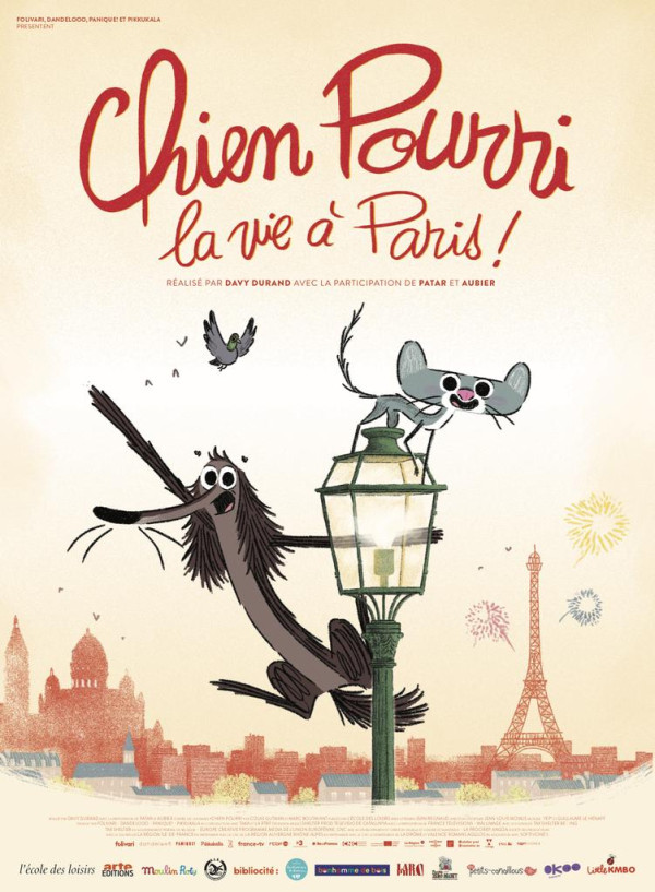 Affiche Chien Pourri, la vie à Paris !