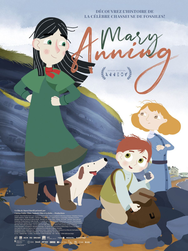Affiche Mary Anning, chasseuse de fossiles