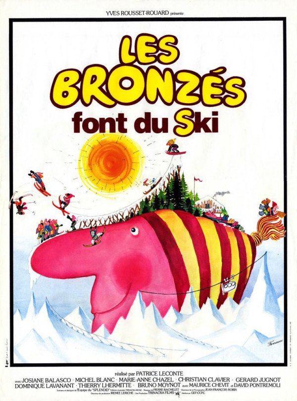 Affiche Les Bronzés font du ski