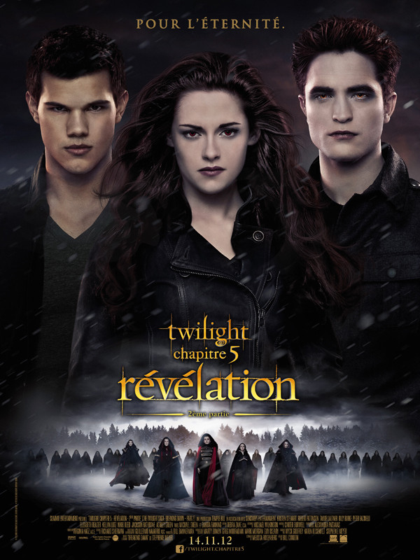Affiche Twilight, chapitre 5 : Révélation, 2ème partie