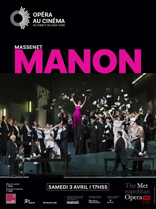 Manon (Metropolitan Opera) poster