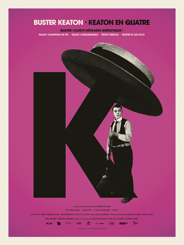 Affiche de Keaton en quatre