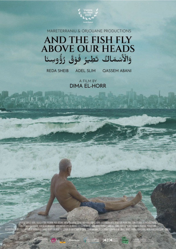 Affiche Et les poissons volent au-dessus de nos têtes