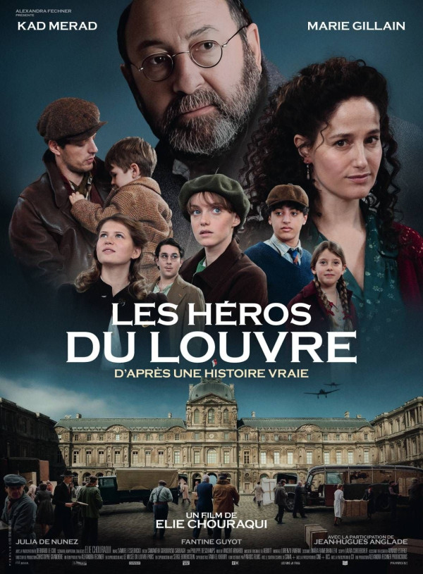 Affiche Les Héros du Louvre