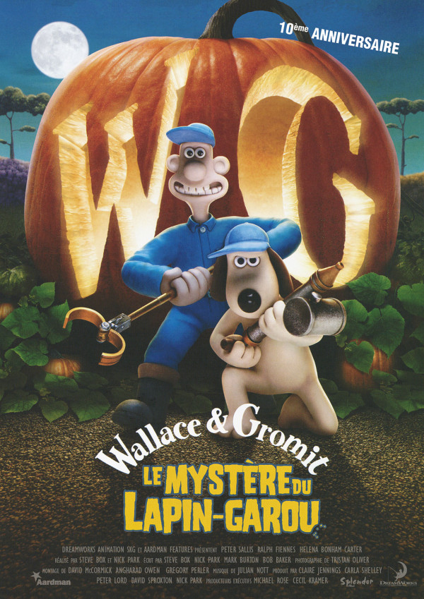 Affiche Wallace et Gromit, le mystère du lapin-garou