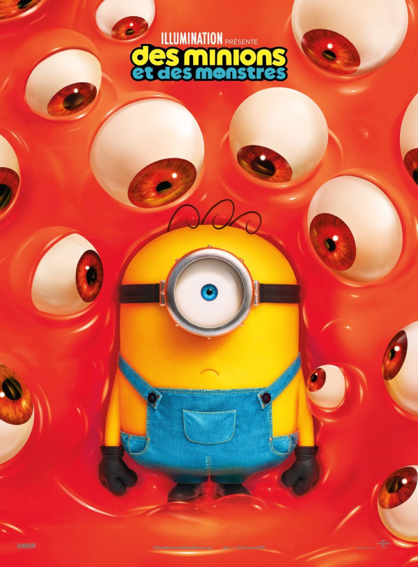 Affiche Des Minions et des monstres