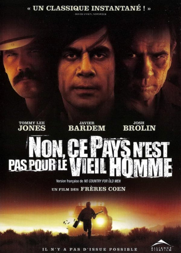 Affiche No Country for Old Men - Non, ce pays n'est pas pour le vieil homme
