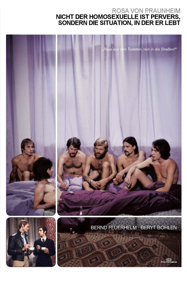Ce n'est pas l'homosexuel qui est pervers mais la société dans laquelle il vit poster