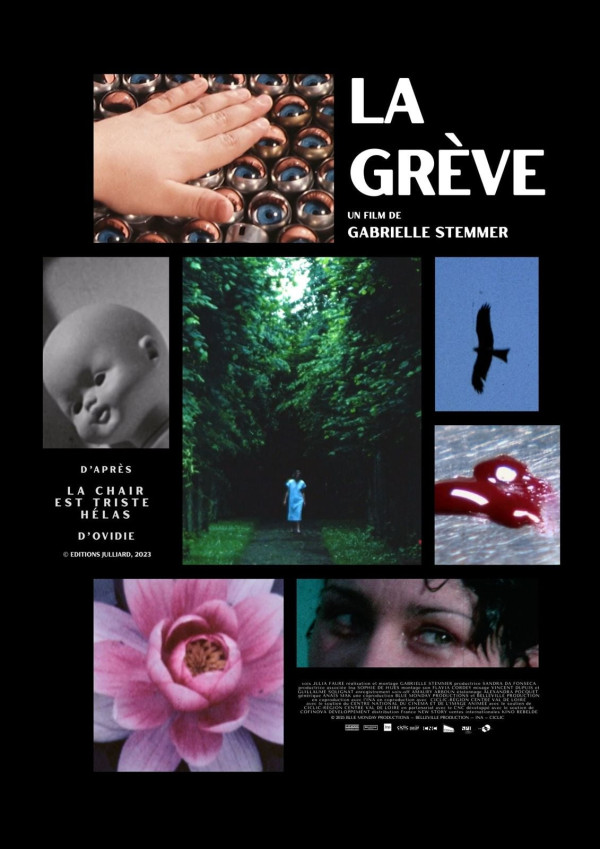 Affiche La grève