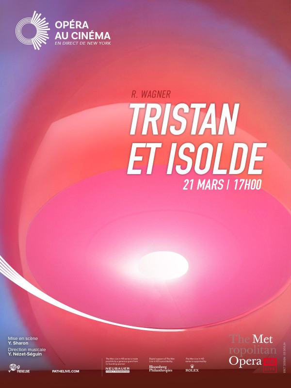 Affiche Tristan et Isolde (Metropolitan Opera)