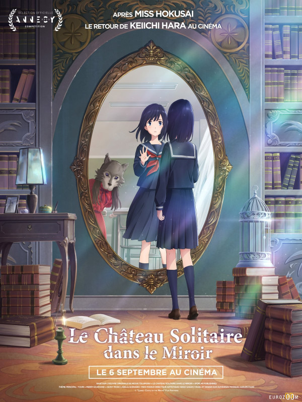 Affiche Le Château Solitaire dans le Miroir