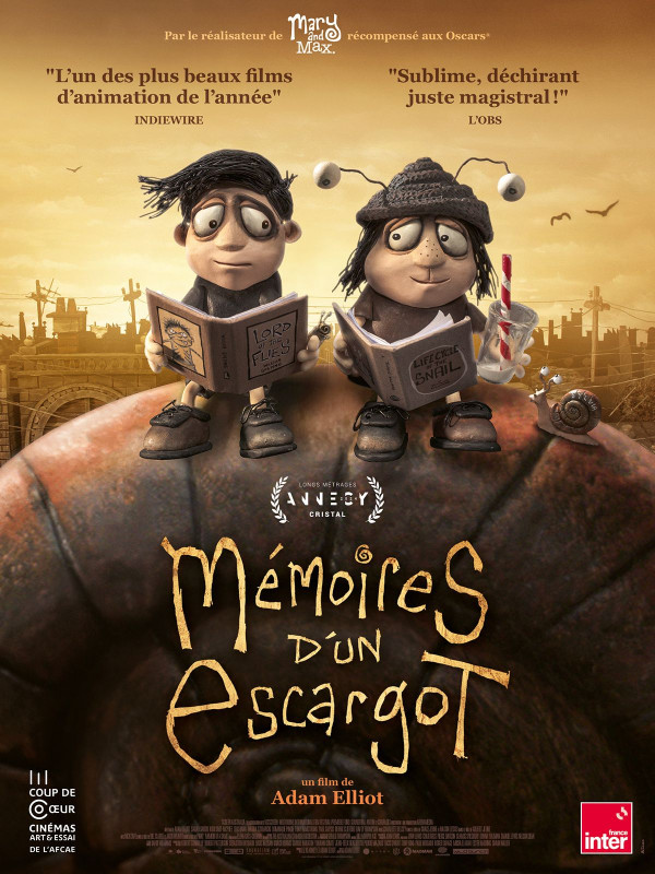 Affiche Mémoires d'un escargot