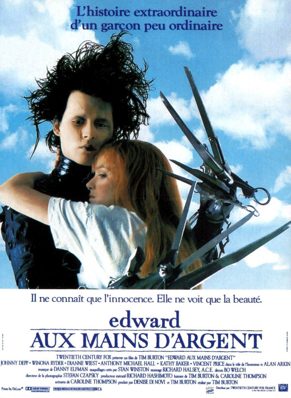 Affiche de Edward aux mains d'argent