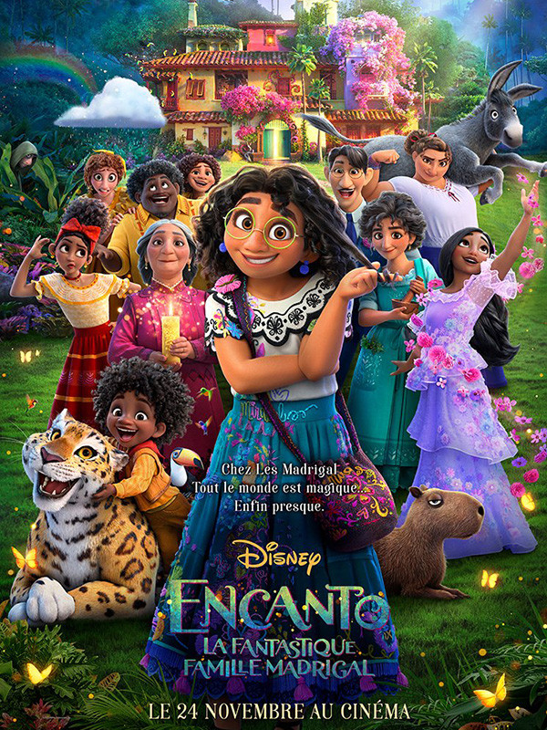Affiche de Encanto, la fantastique famille Madrigal