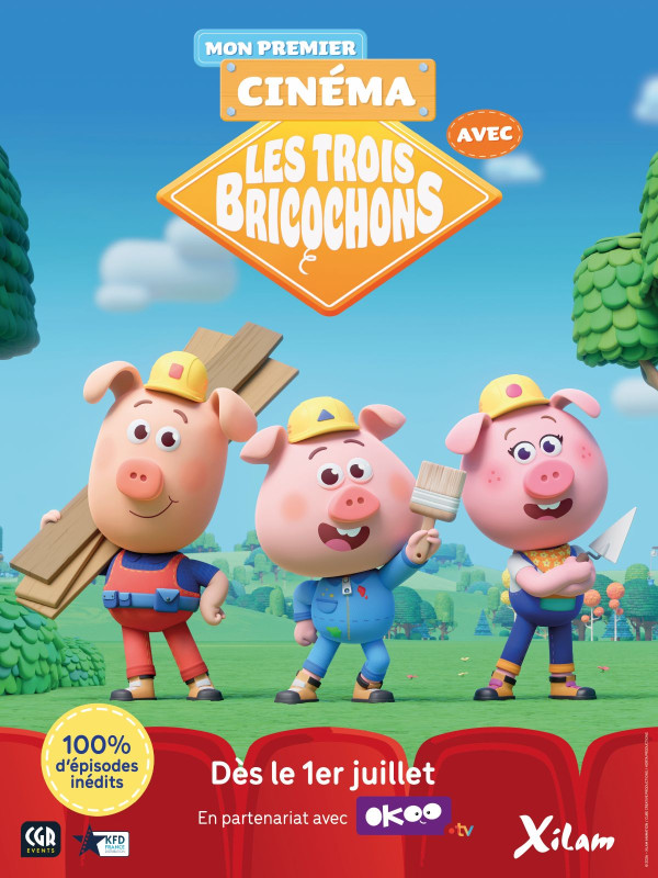 Mon premier cinéma avec les trois bricochons