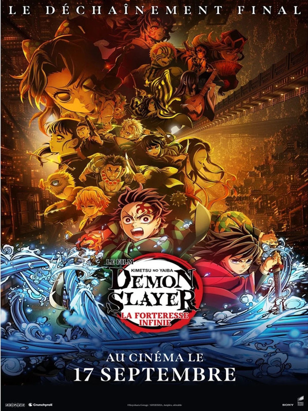 Demon slayer: kimetsu no yaiba la forteresse infinie film 1