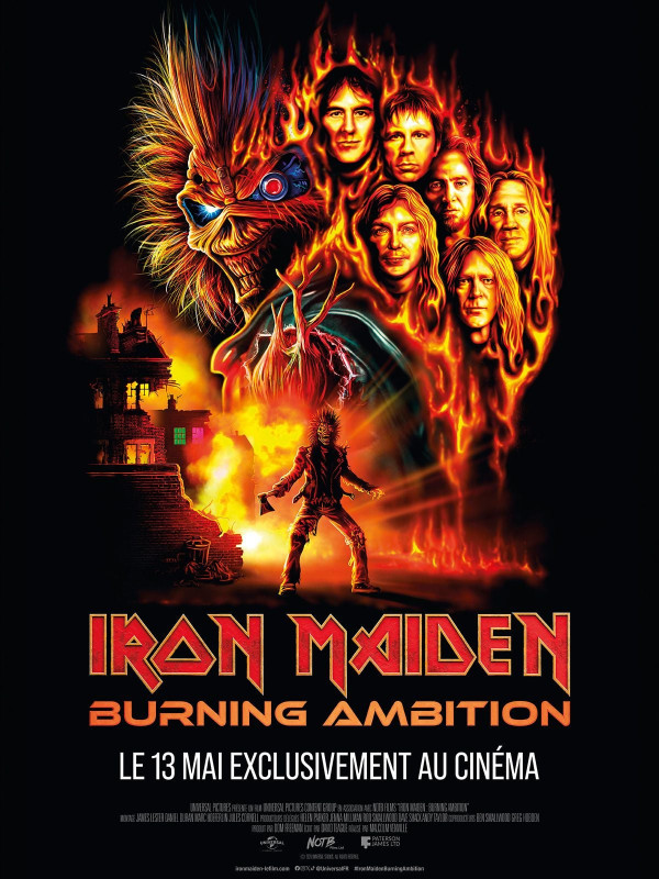 Iron maiden: burning ambition