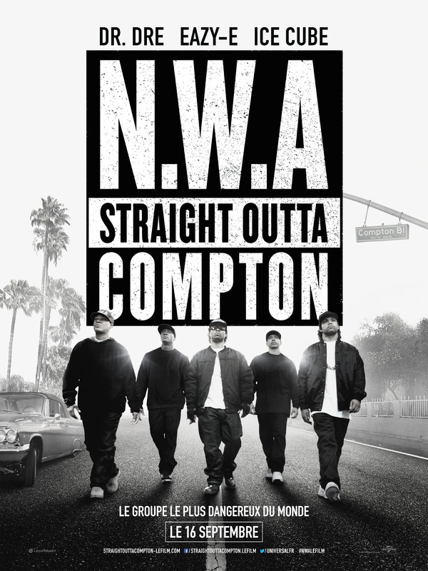 Affiche : N.W.A - Straight Outta Compton