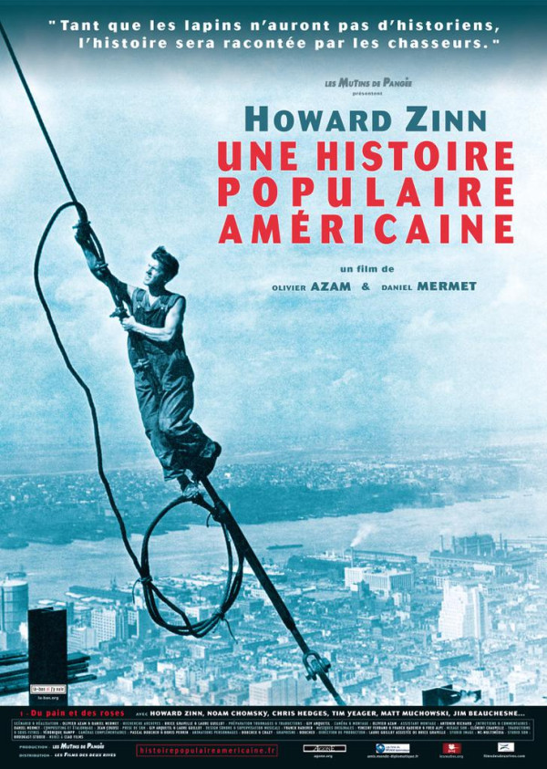 Affiche Howard Zinn, une histoire populaire américaine