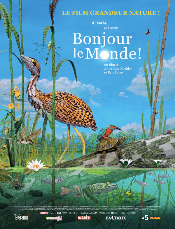 Affiche : Bonjour le monde !