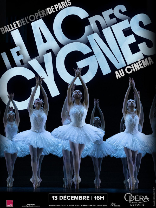 Affiche Le lac des cygnes (Opéra de Paris)