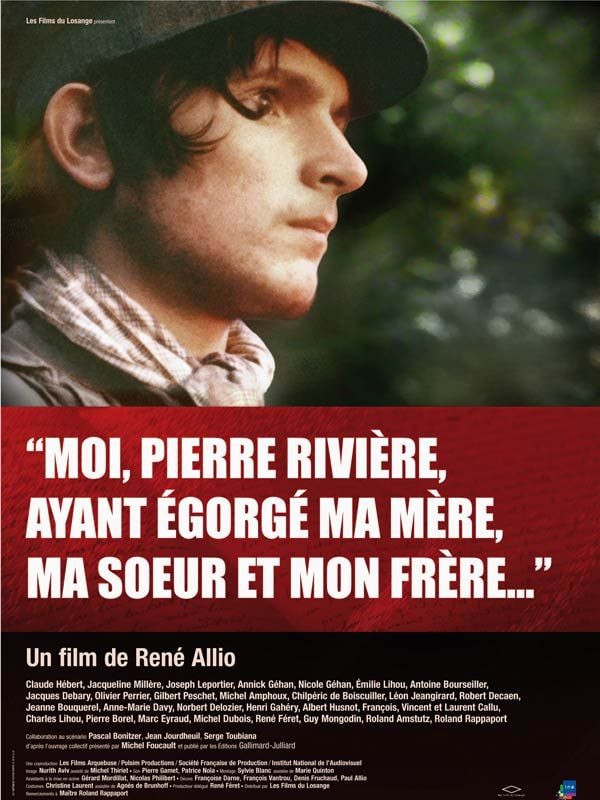 Affiche de Moi, Pierre Rivière, ayant égorgé ma mère, ma soeur et mon frère