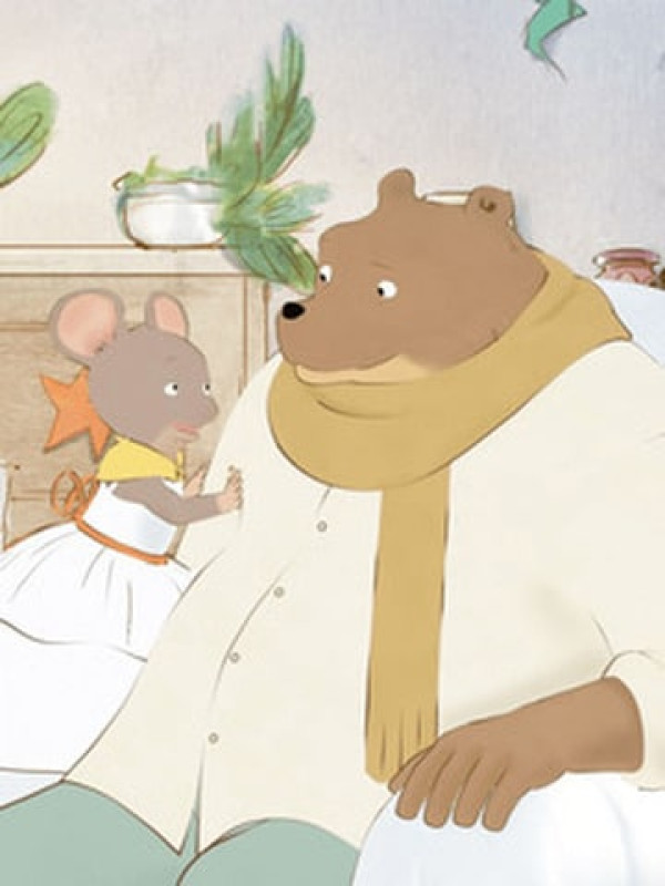 Affiche Le Noël d'Ernest et Célestine